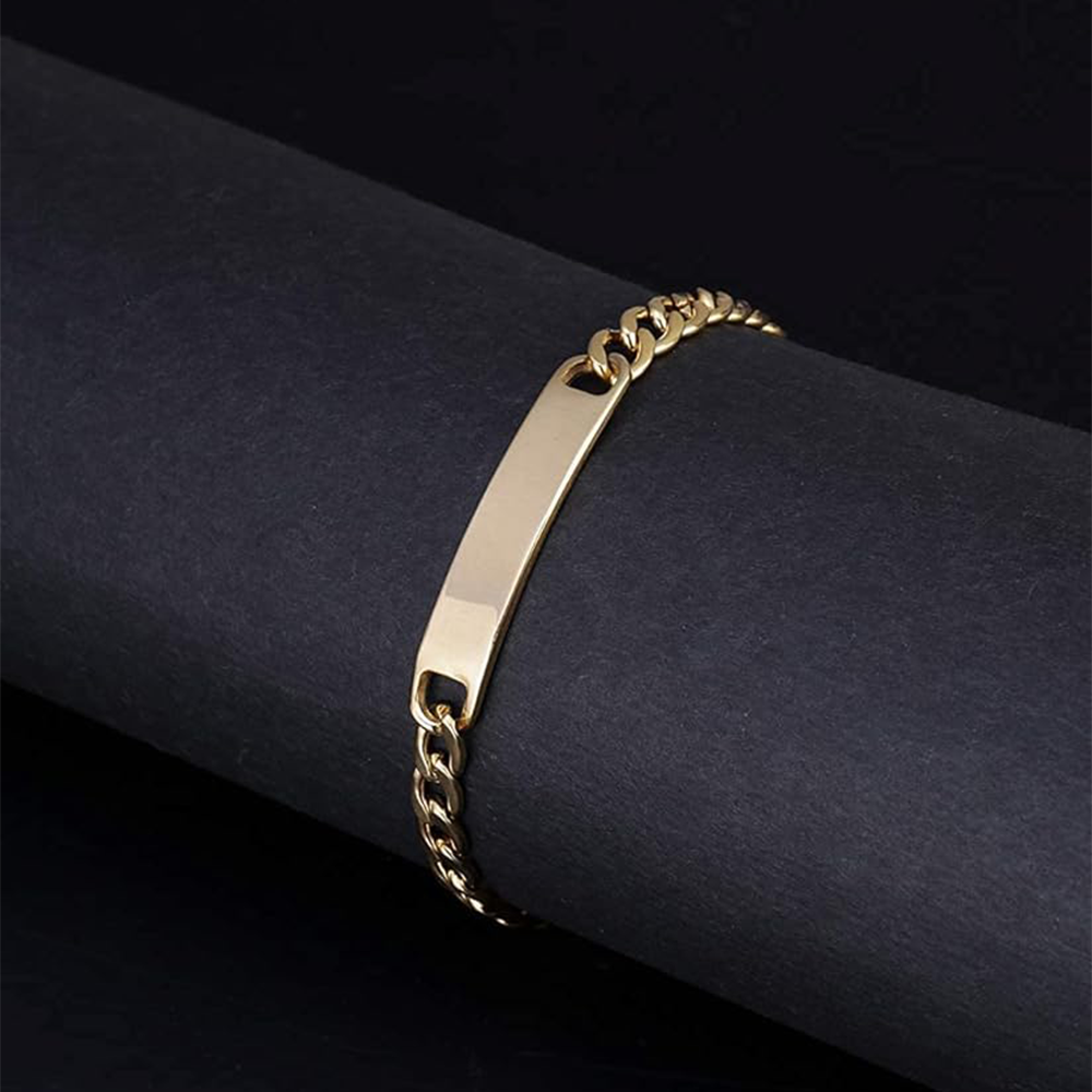 Bracelet SS Material 8mm - Golden