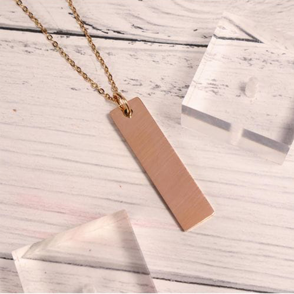 EYE Pendent for Engrave - Rose Gold