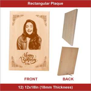 12x18inch 18mm Thickness wooden Plaque - 8