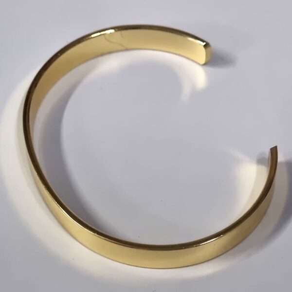 Half Kada For Engrave - Golden