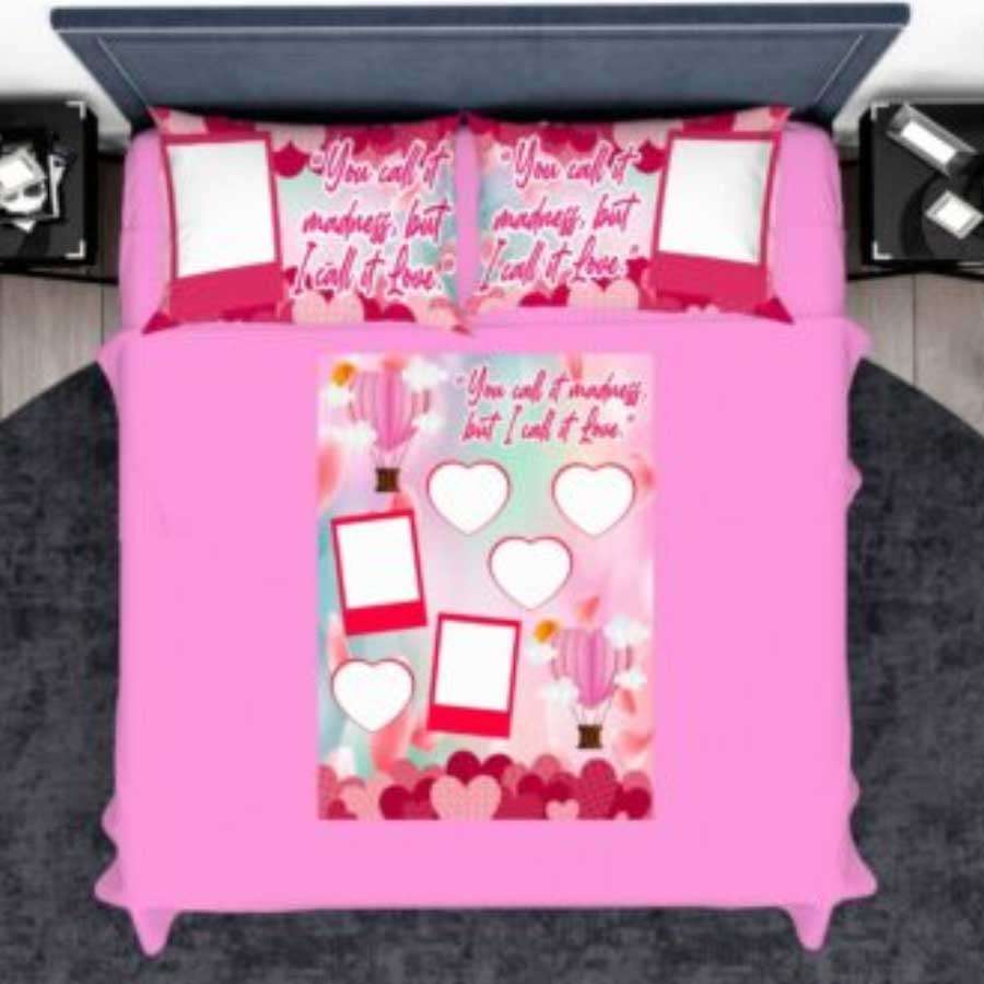Bedsheet for Sublimation Print - Design: 4