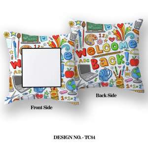 Back To School Printed Pillow TC084