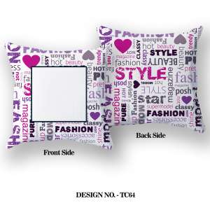 Beauty Style Fashion Printed Pillow TC064