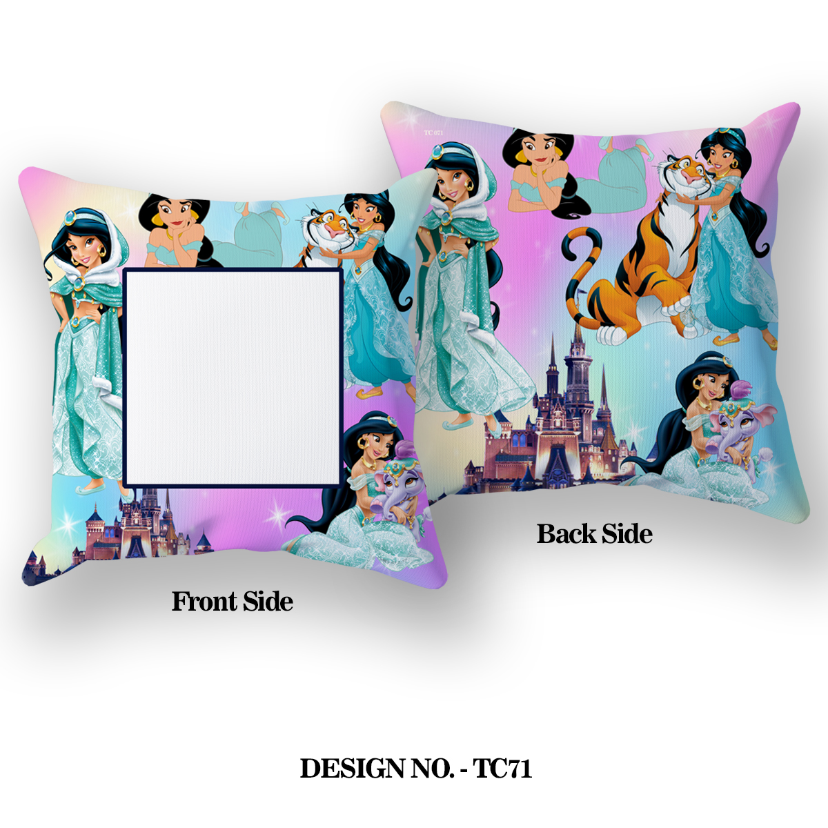 CARTOON ALADDIN PRINCESS Printed Pillow TC071