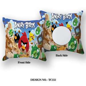 CARTOON Angry Bird Printed Pillow TC233