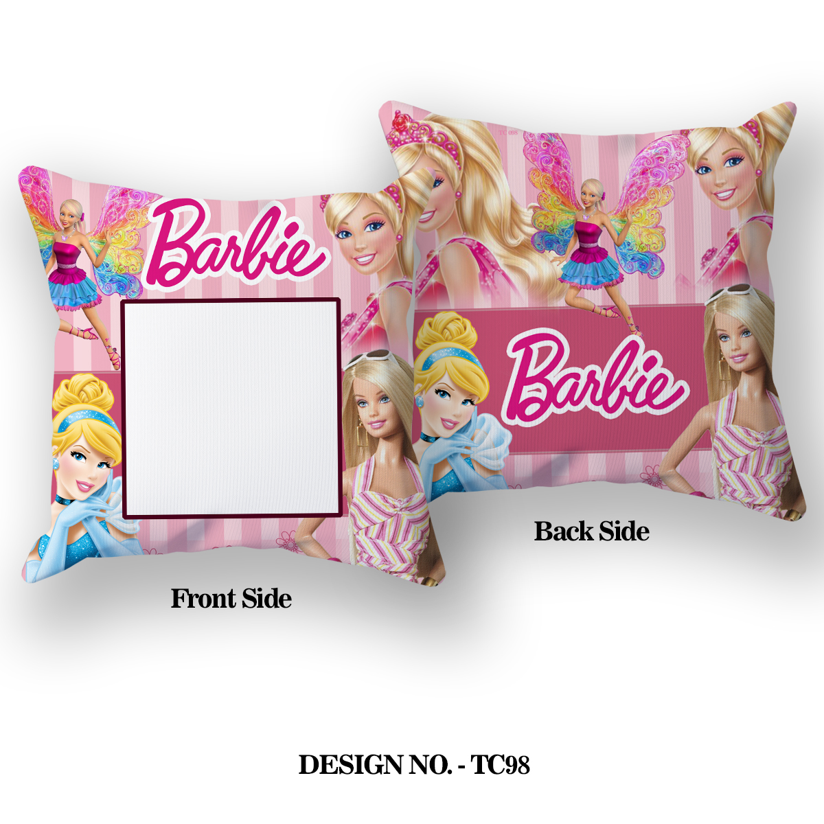 CARTOON Barbie Printed Pillow TC098