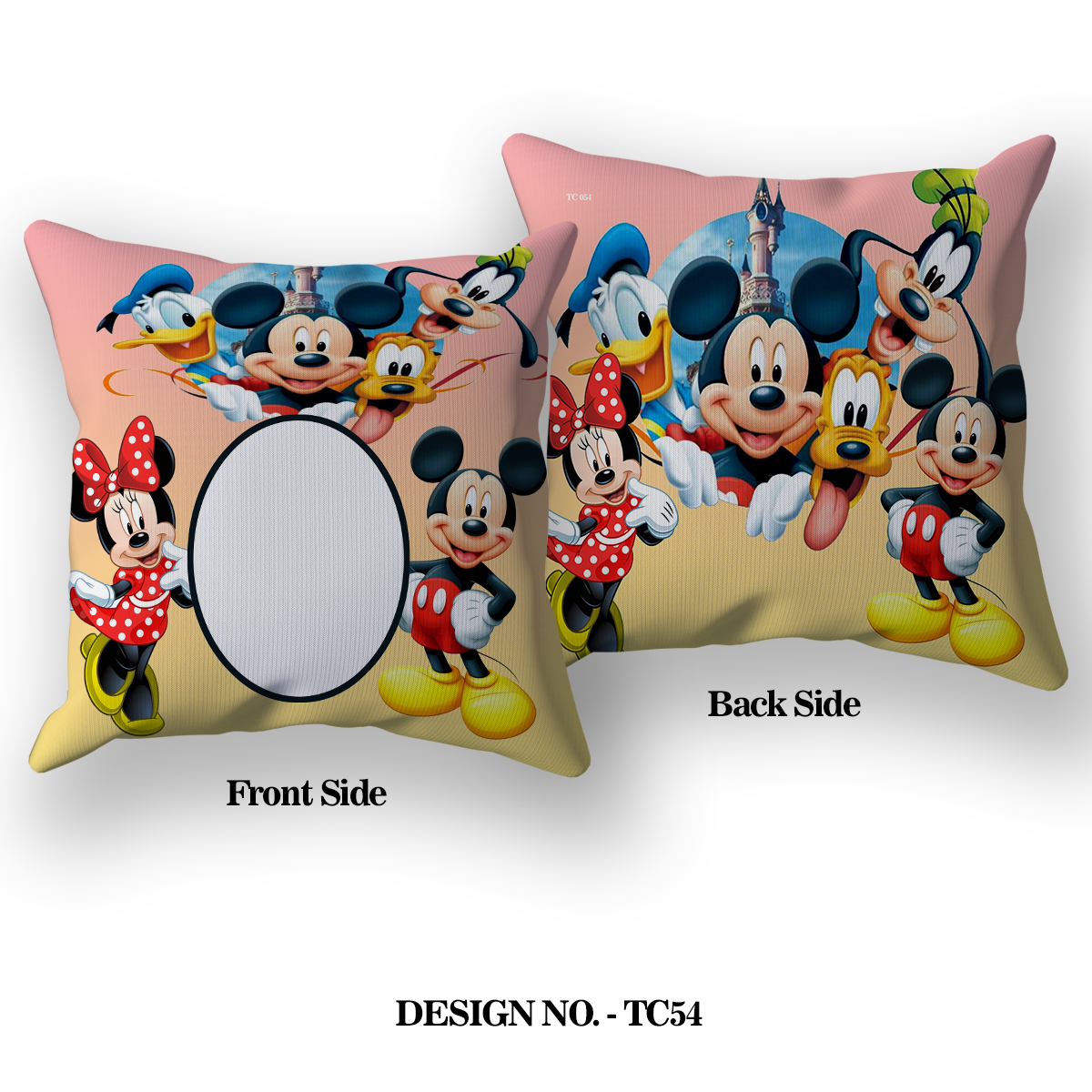 CARTOON Mickey Minnie Printed Pillow TC054