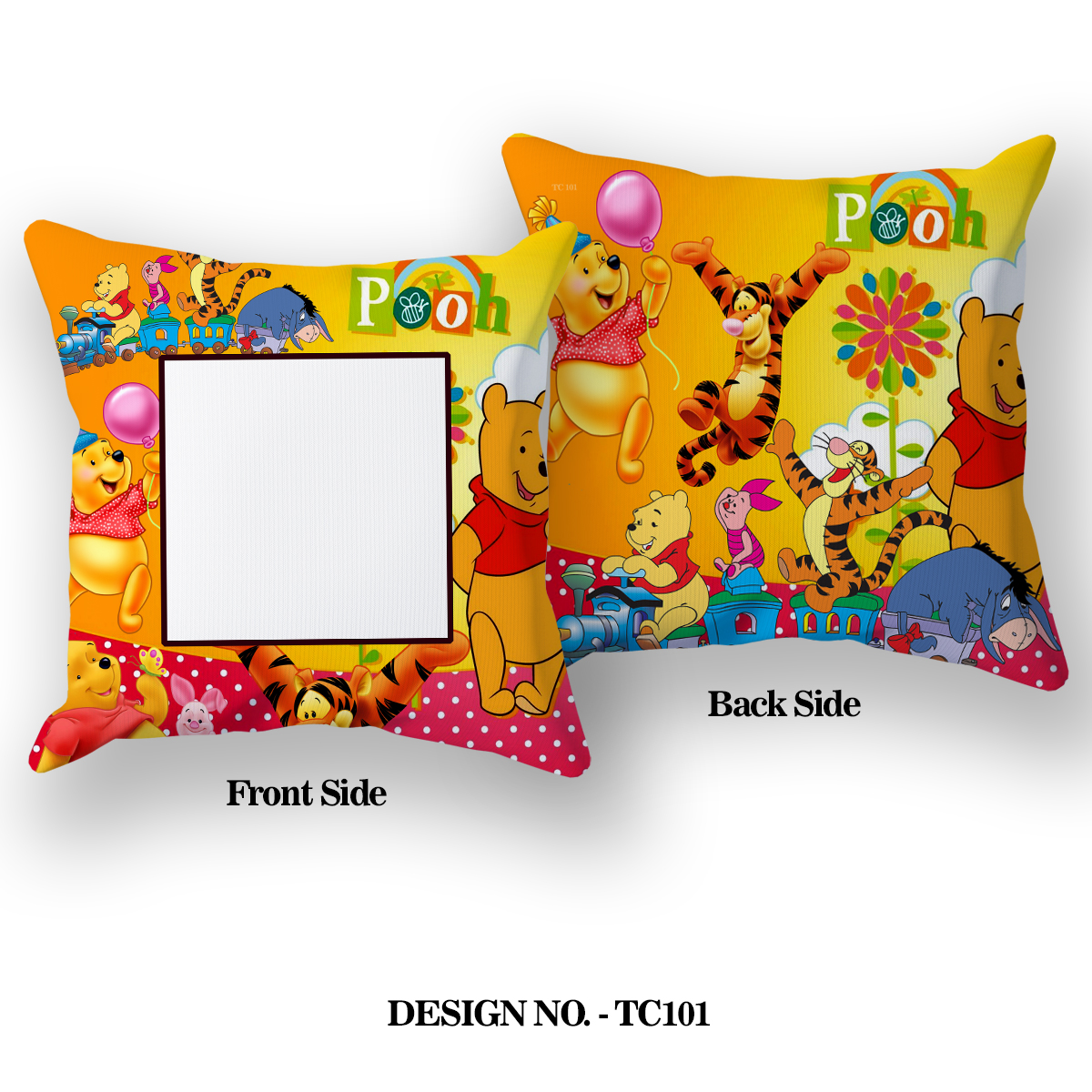 CARTOON Pooh Printed Pillow TC101