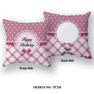 HAPPY BIRTHDAY Printed Pillow TC236