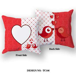 LOVE Birds Printed Pillow TC106