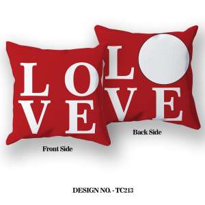 LOVE DESIGN Printed Pillow TC213