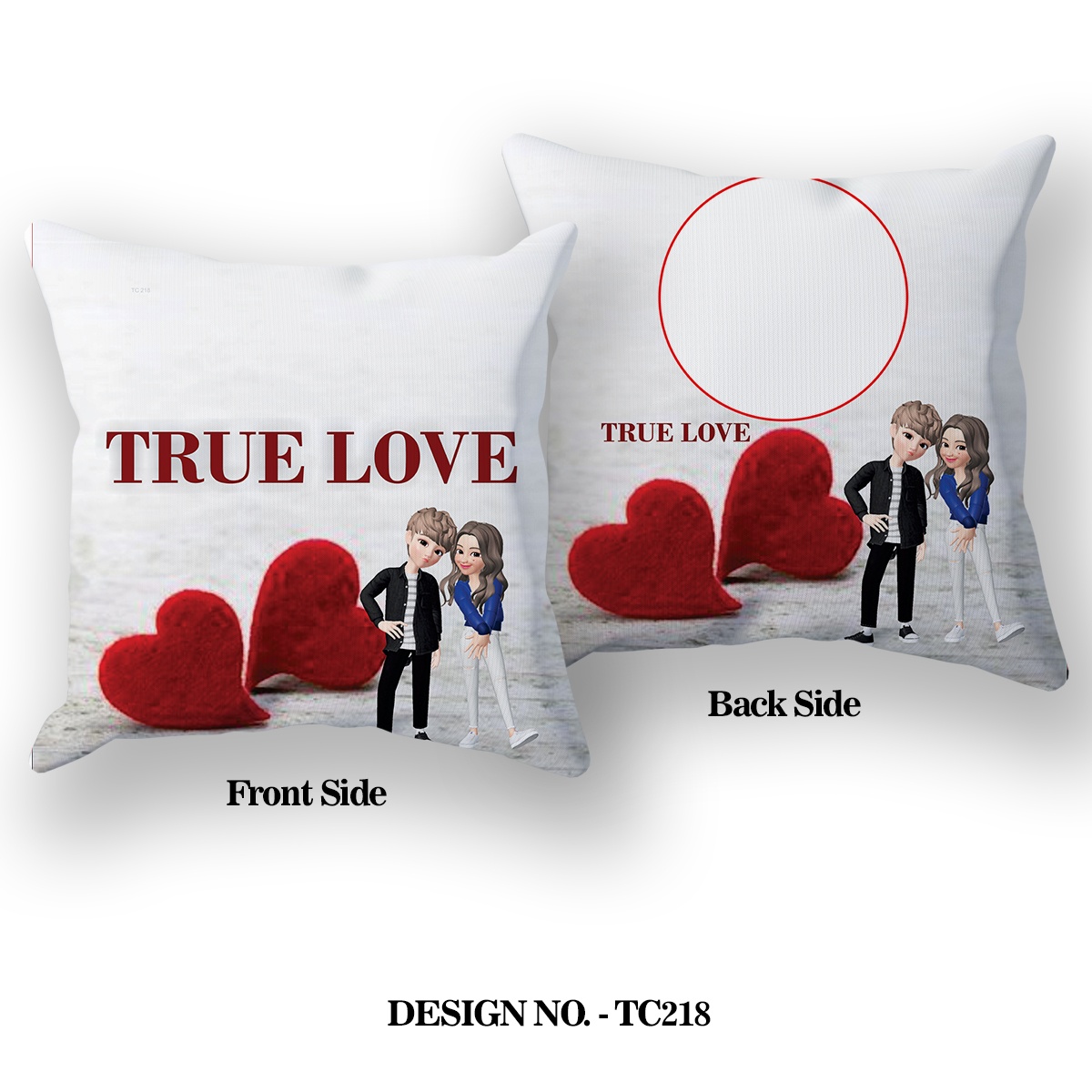 LOVE DESIGN Printed Pillow TC218