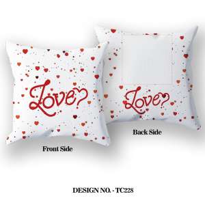 LOVE DESIGN Printed Pillow TC228