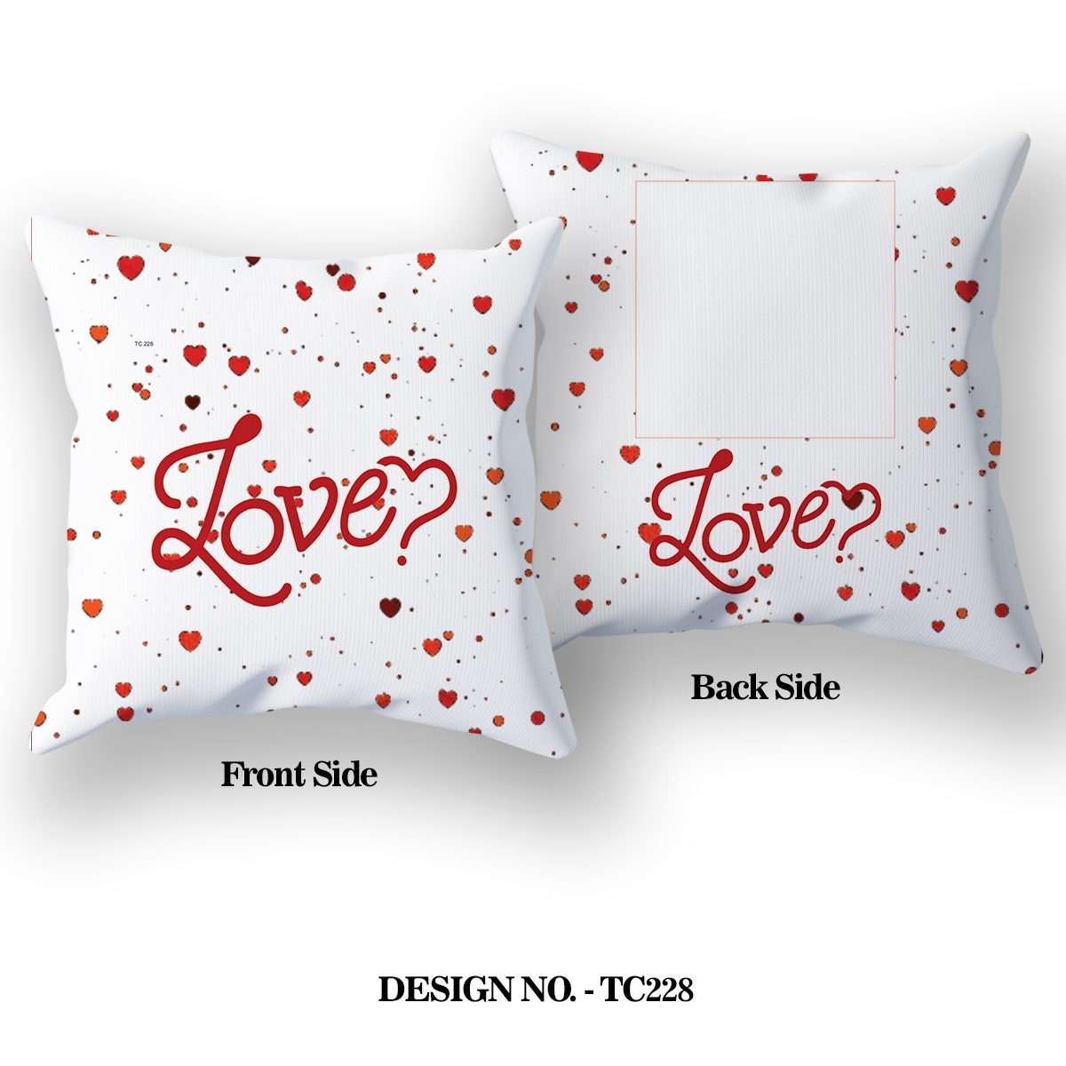 LOVE DESIGN Printed Pillow TC228
