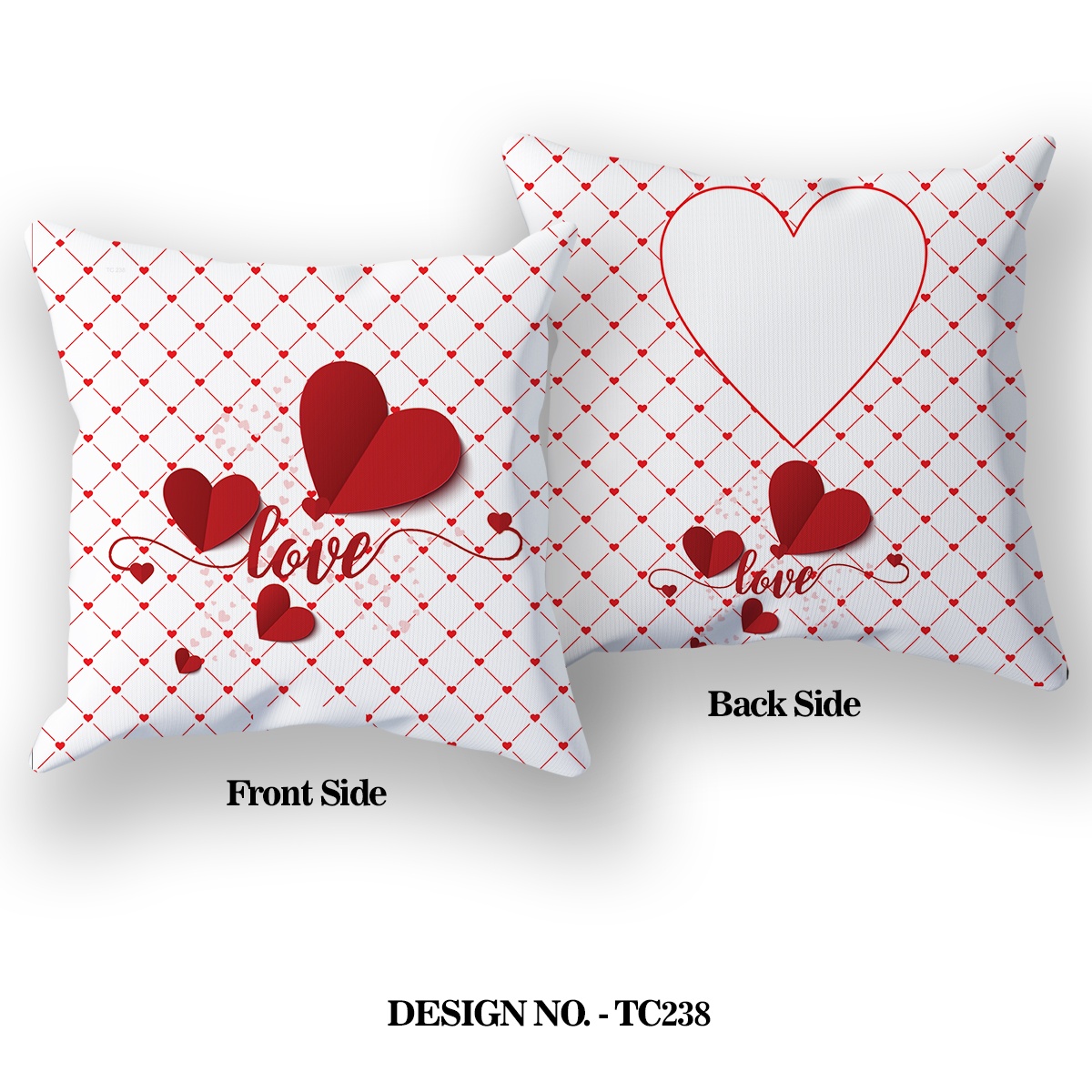 LOVE DESIGN Printed Pillow TC238