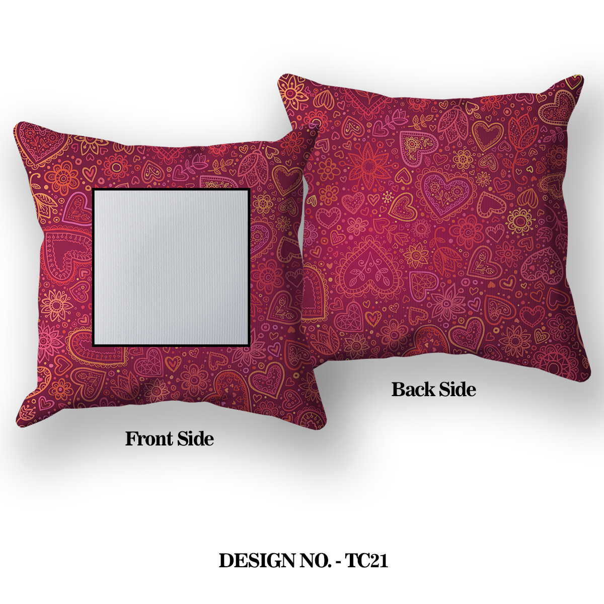 LOVE DESIGNER Printed Pillow TC021
