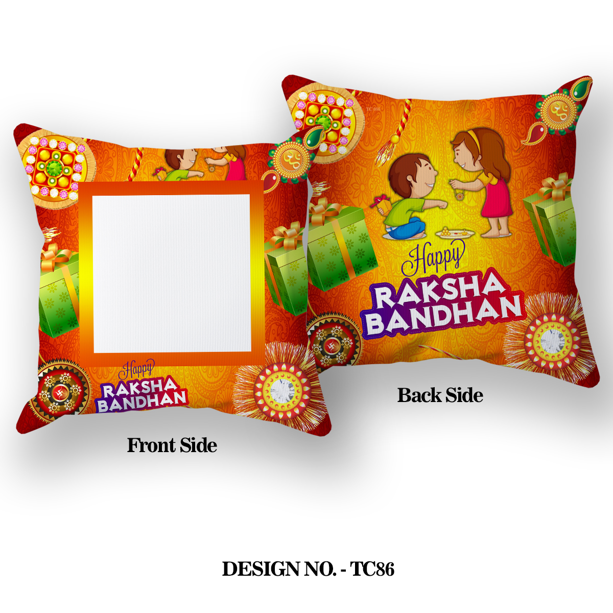 RAKSHA BANDHAN Printed Pillow TC086