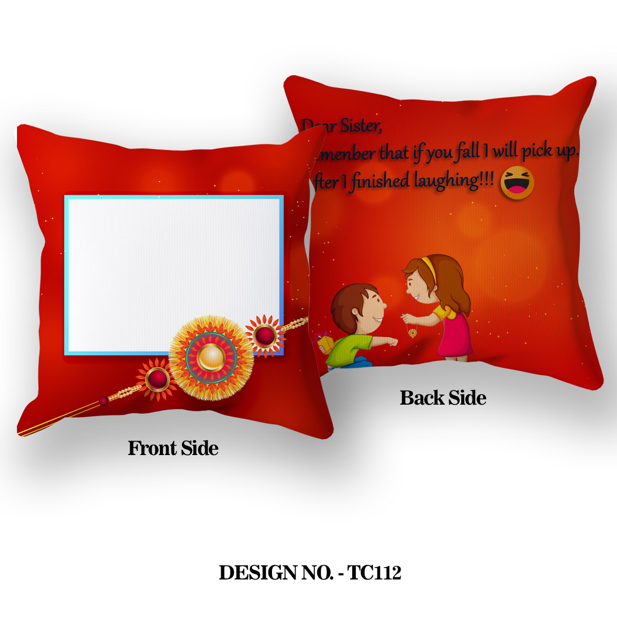 RAKSHA BANDHAN Printed Pillow TC112