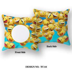 SMILEY Printed Pillow TC116