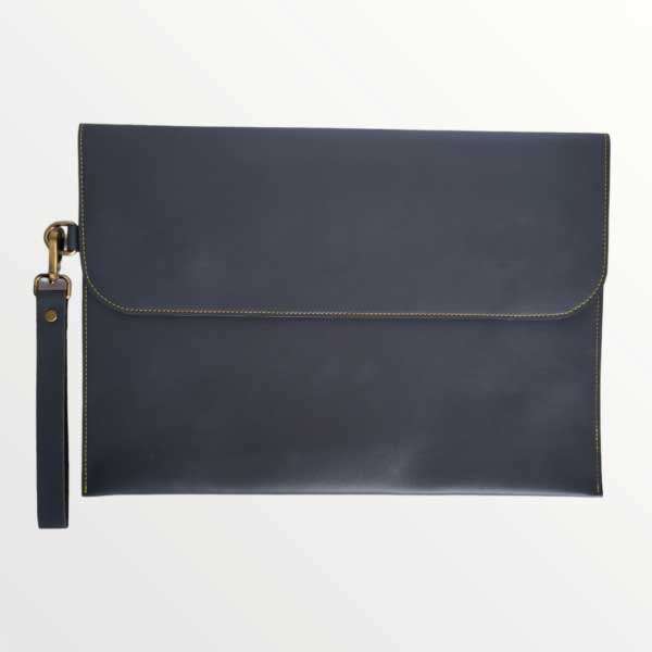 Laptop Sleeve Faux Leather - Gray