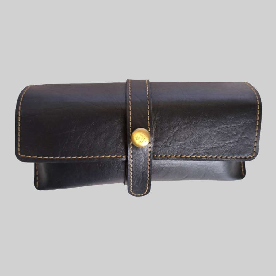 Sunglass Case Bangkok Leather - Black