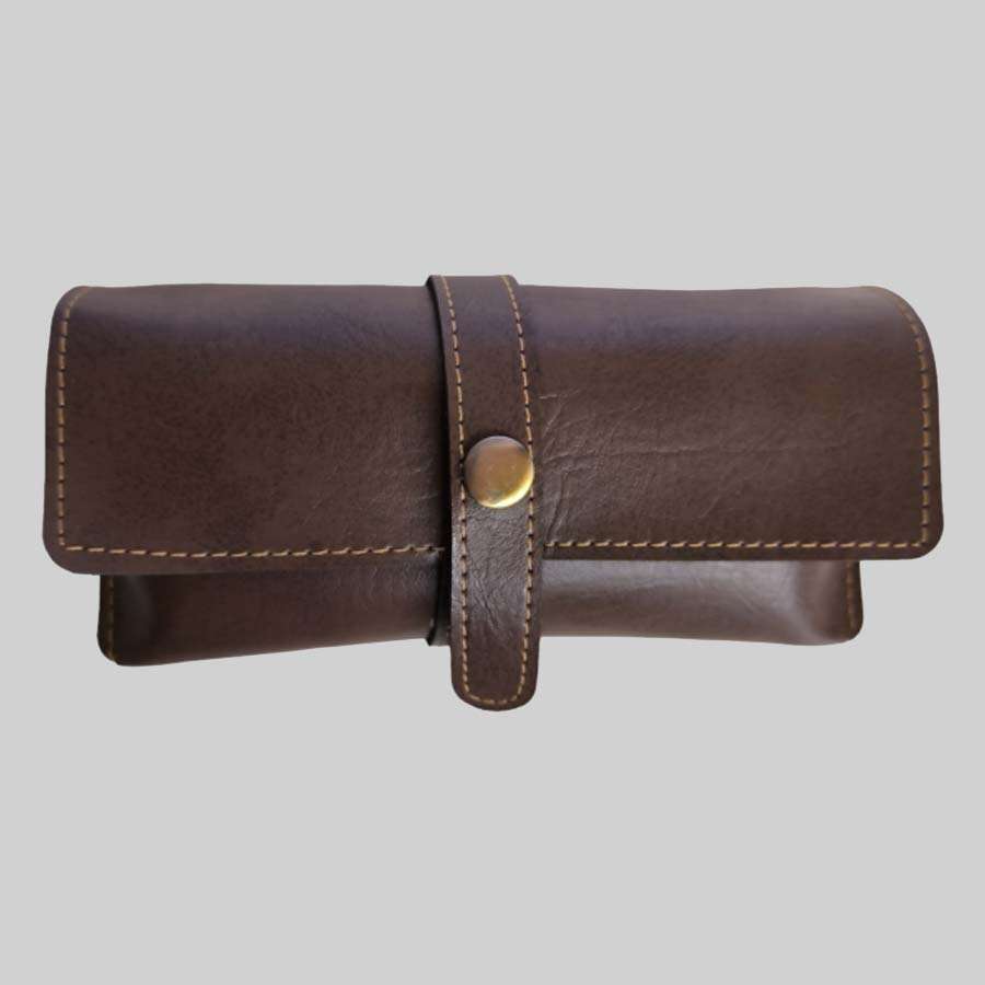 Sunglass Case Bangkok Leather - Brown