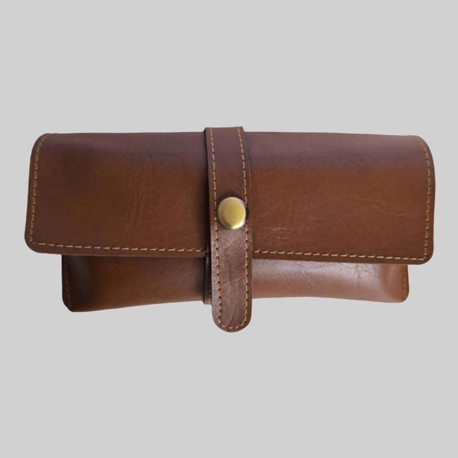 Sunglass Case Bangkok Leather - Tan