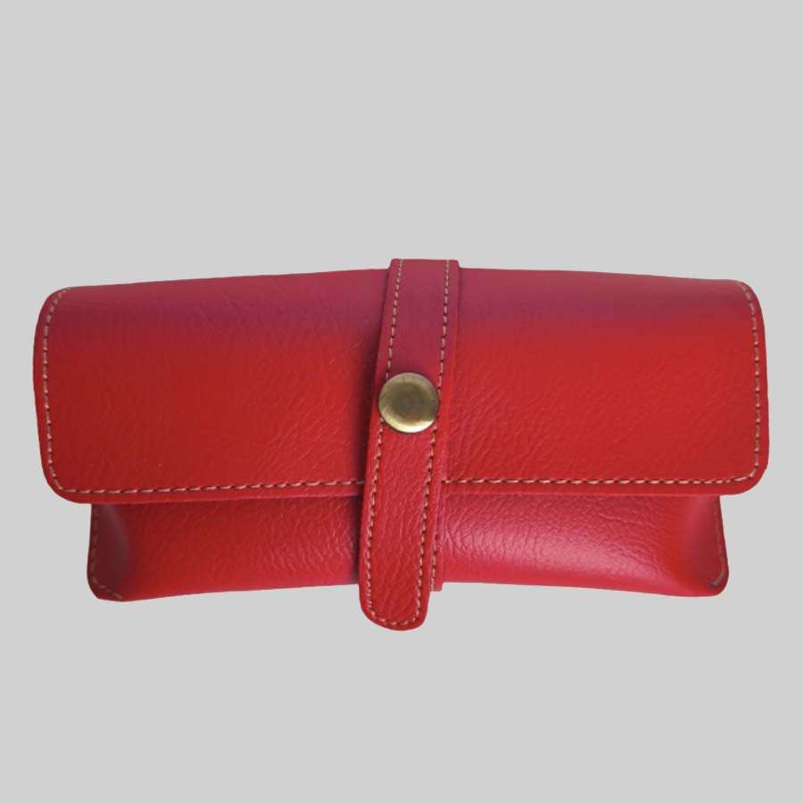 Sunglass Case Bangkok Leather - Wine