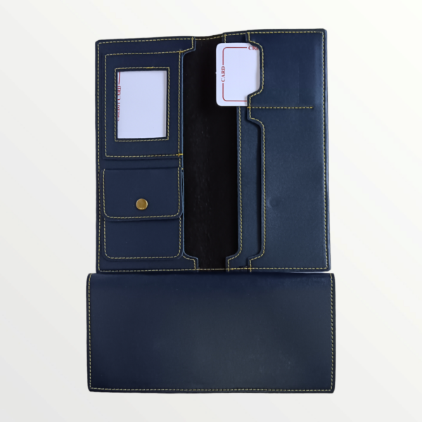 Travel Organiser Faux Leather - Blue