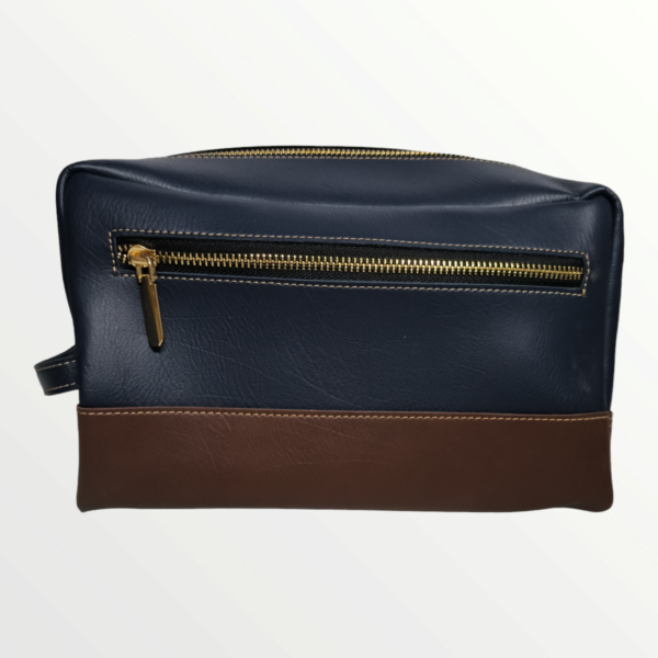 Utility Pouch Bangkok Leather - Blue