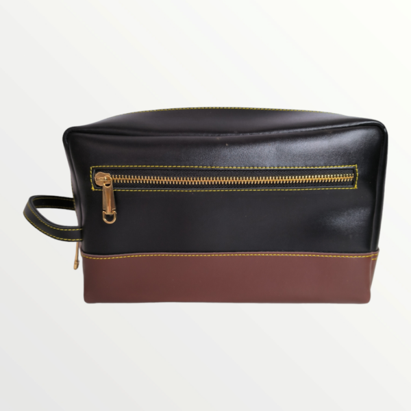 Utility Pouch Flux Leather - Black