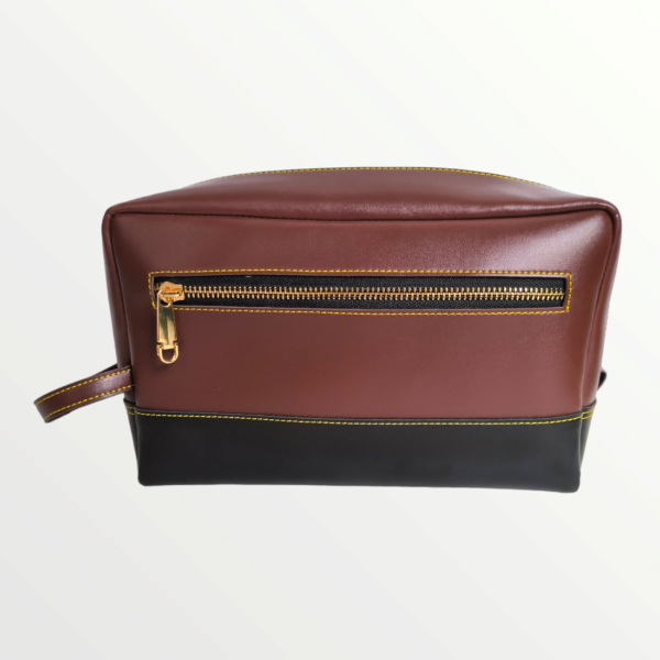 Utility Pouch Flux Leather - Brown