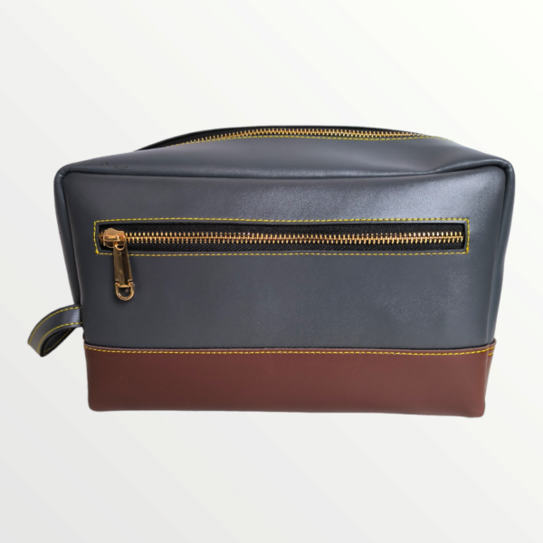 Utility Pouch Flux Leather - Gray