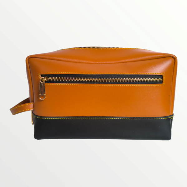 Utility Pouch Flux Leather - Tan