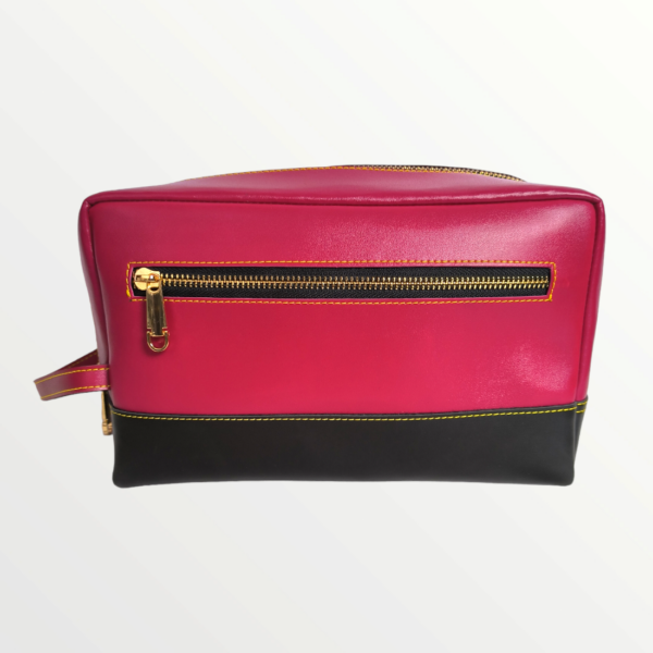 Utility Pouch Flux Leather - Wine