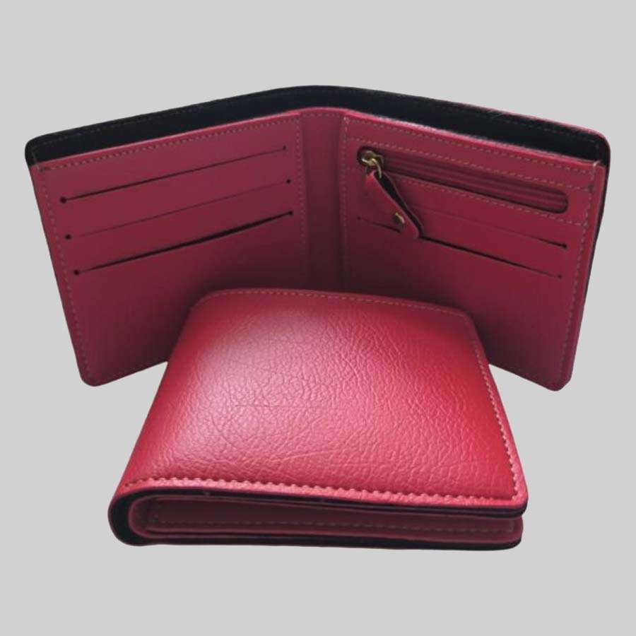 Men's Bangkok Leather Wallet - Wine