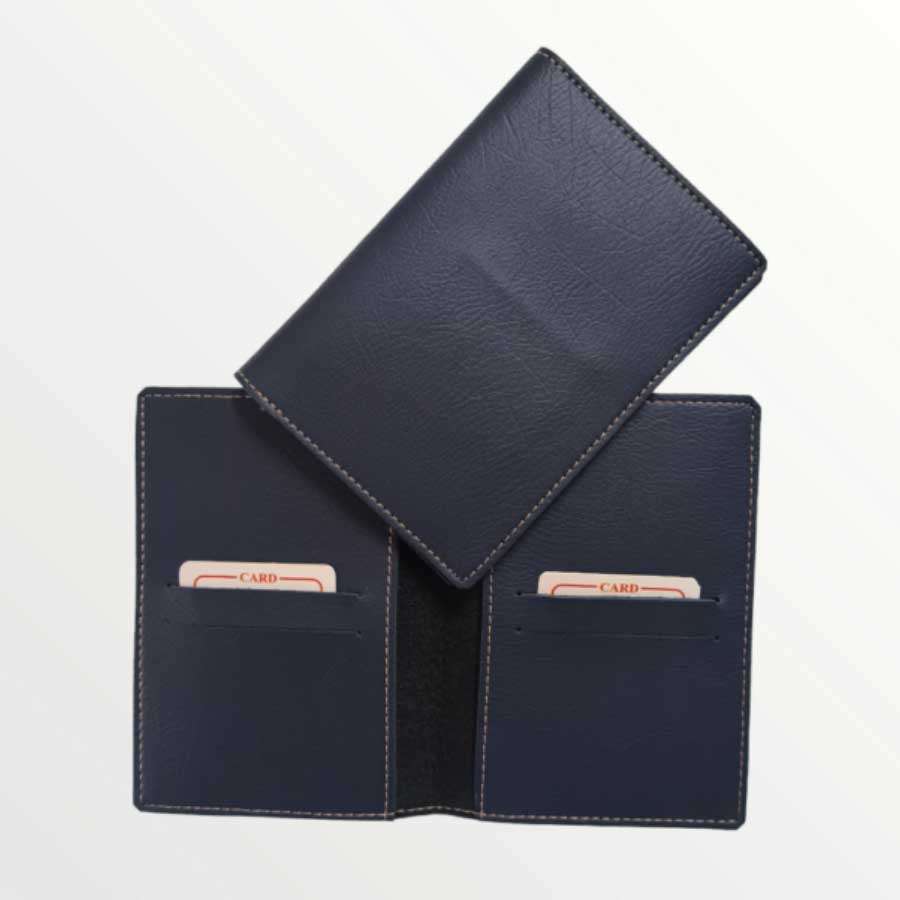 Passport Cover Bangkok Leather - Blue