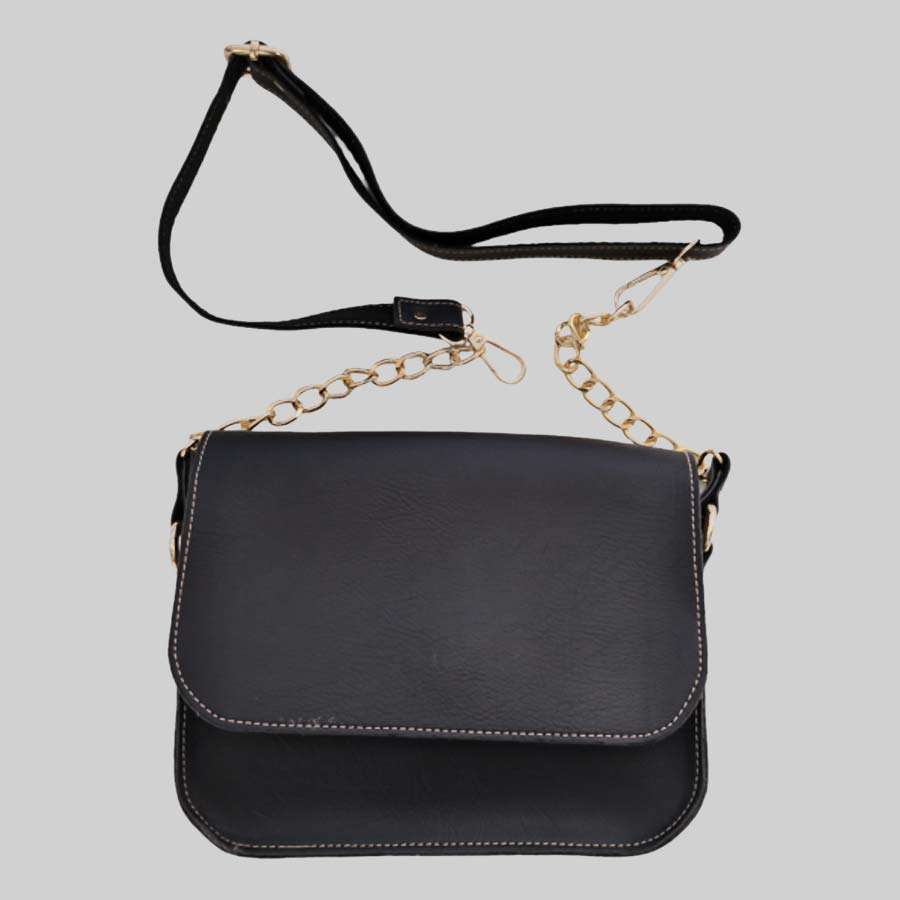 Sling Bag Bangkok Leather - Black