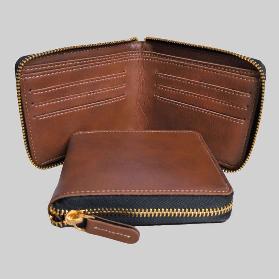 Unisex Wallet Bangkok Leather - Brown