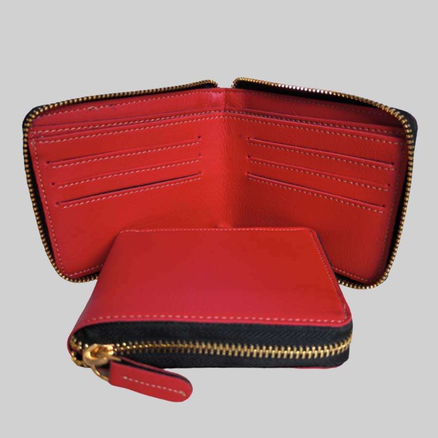 Unisex Wallet Bangkok Leather - Wine