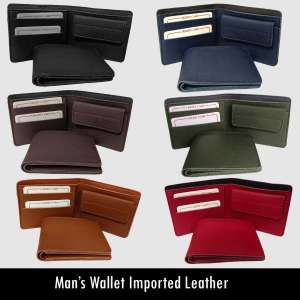 Men's Imported Leather Wallet