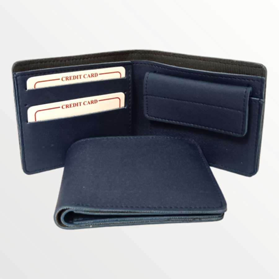 Men's Imported Leather Wallet - Blue