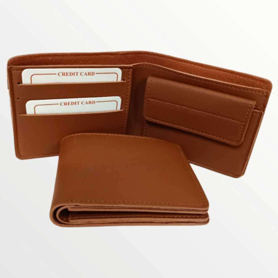 Men's Imported Leather Wallet - Tan