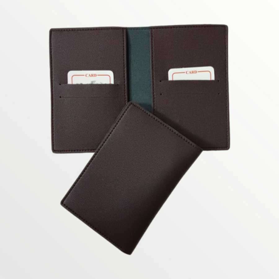 Passport Cover Imported Leather - Brown