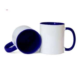 3 Tone Dark Blue Ceramic Mug (Local Pickup Only)