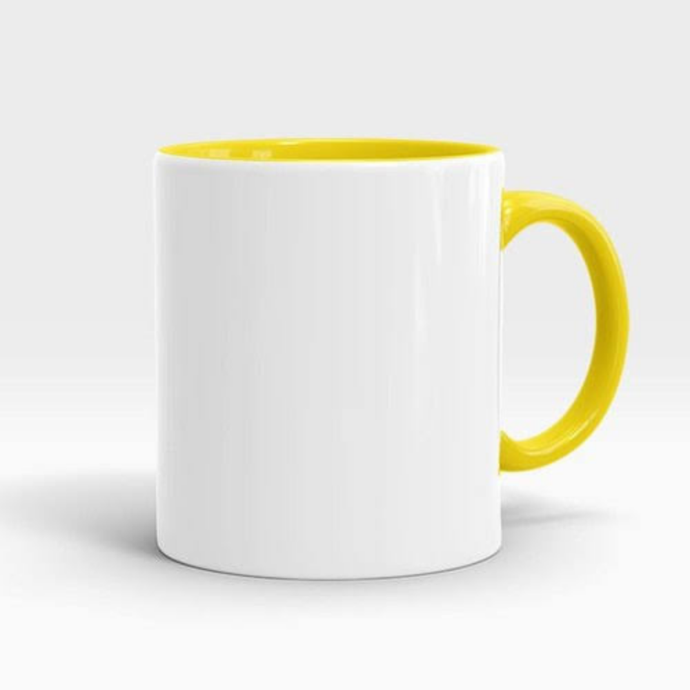 3 Tone Yellow Ceramic Mug (Local Pickup Only)
