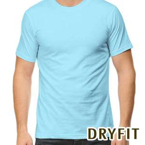 Dryfit Sky Blue Round Neck Sublimation T-Shirt