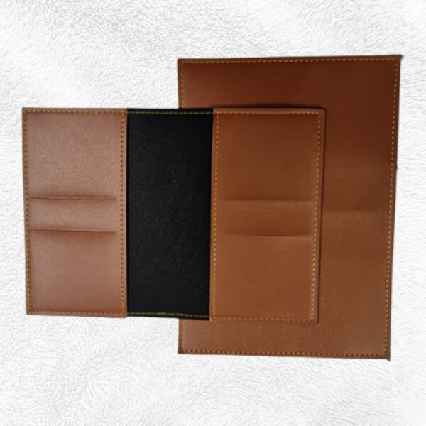 PASSPORT Cover FAUX Leather Product (08-TAN)