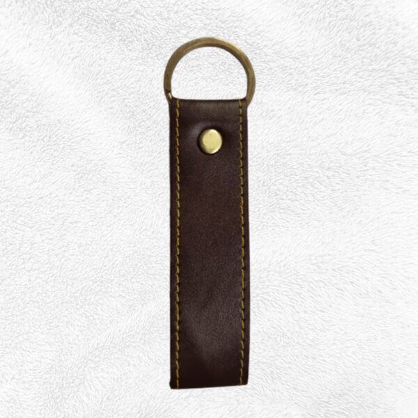 Keychain FAUX Leather Product (11-WINE)