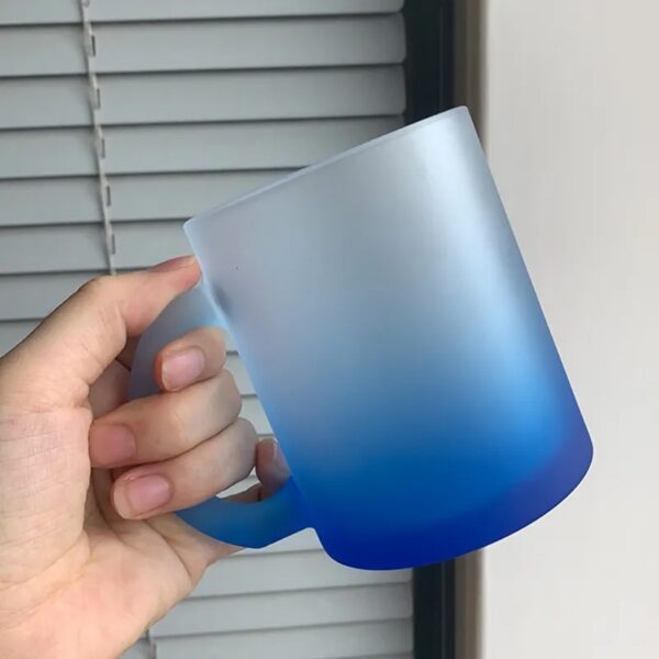 11oz FROSTED MUG (BLUE)